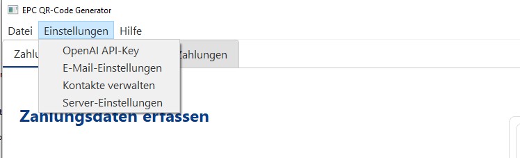 QR-Generator Screenshot